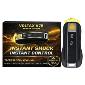 SUPTRUCK™ Voltax ShockForce 75M Stun Car Keychain