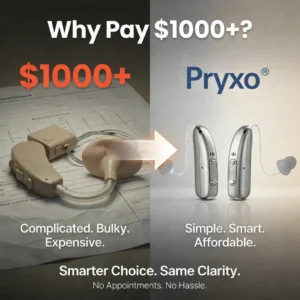 Pryxo™ Smart Bluetooth Hearing Aids 2026 – Clear Speech & Adaptive Noise Reduction
